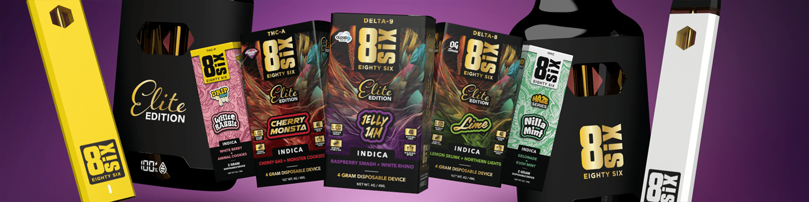 Indica Products Online - Eighty Six Group