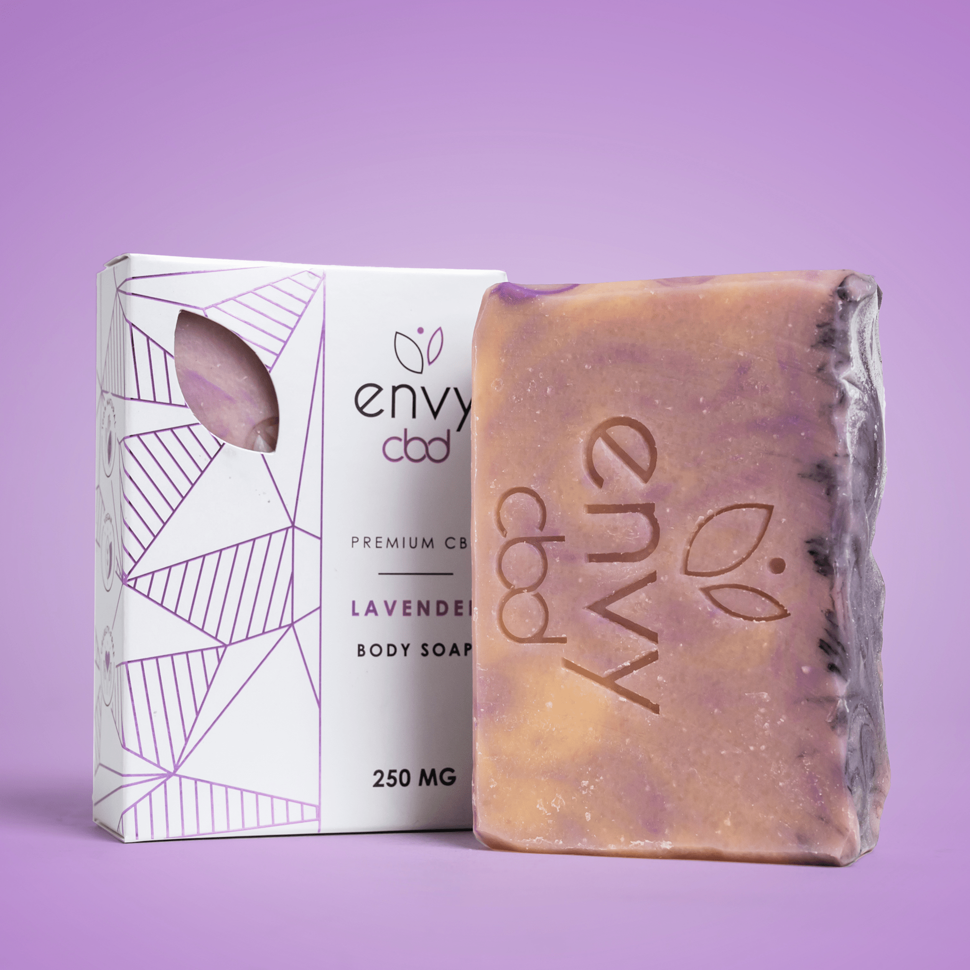 Envy CBD - Body Soap Bar 250MG Broad Spectrum CBD Topical