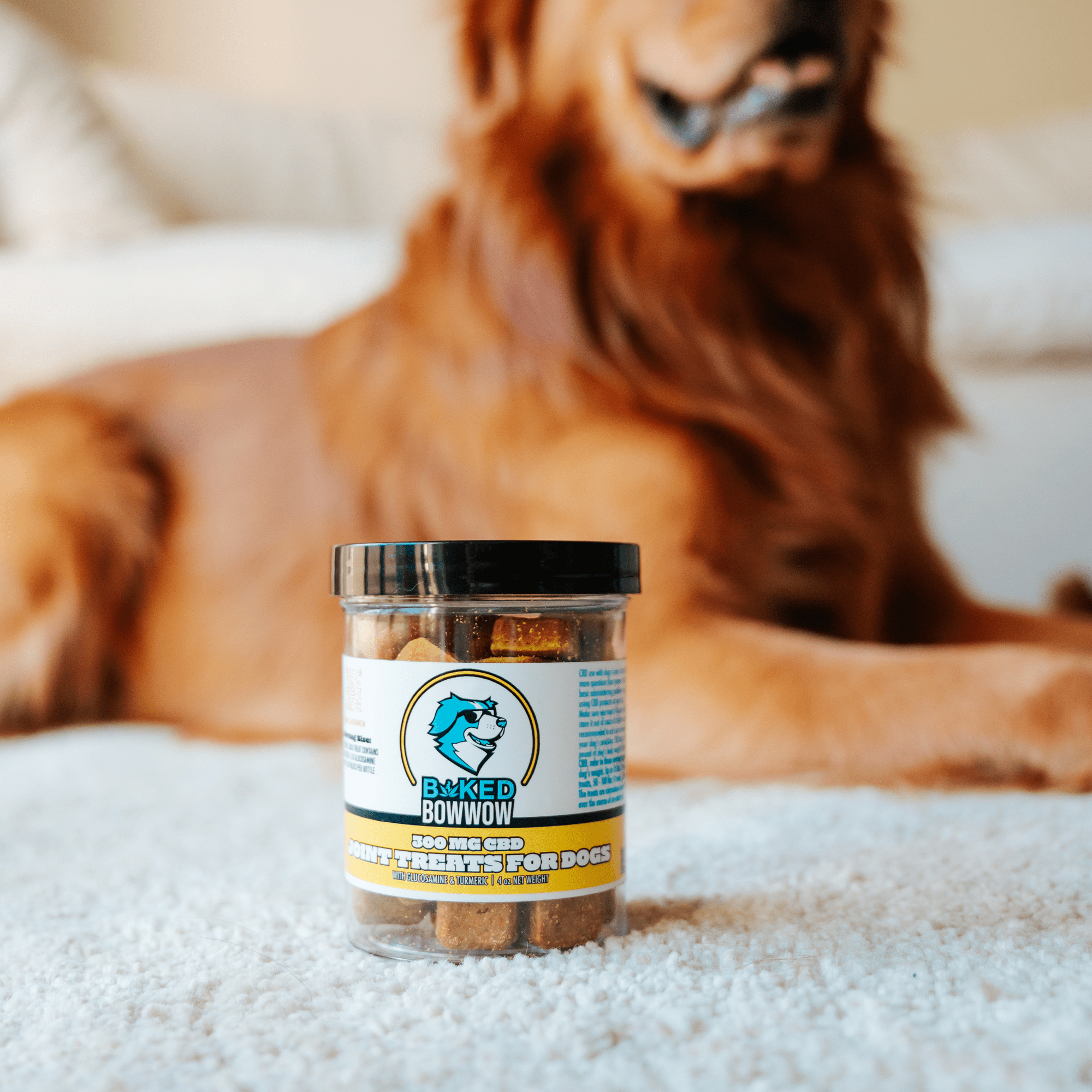 Baked BowWow - Joint Treats for Dogs 300MG - CBD Dog Treats
