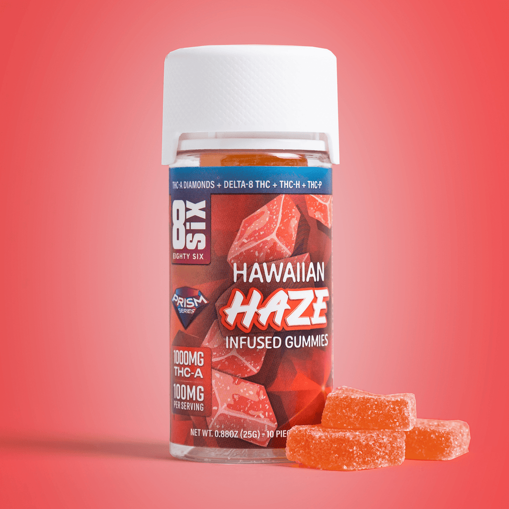 Hawaiian Haze THCa Gummies | Hemp-Derived | Eighty Six