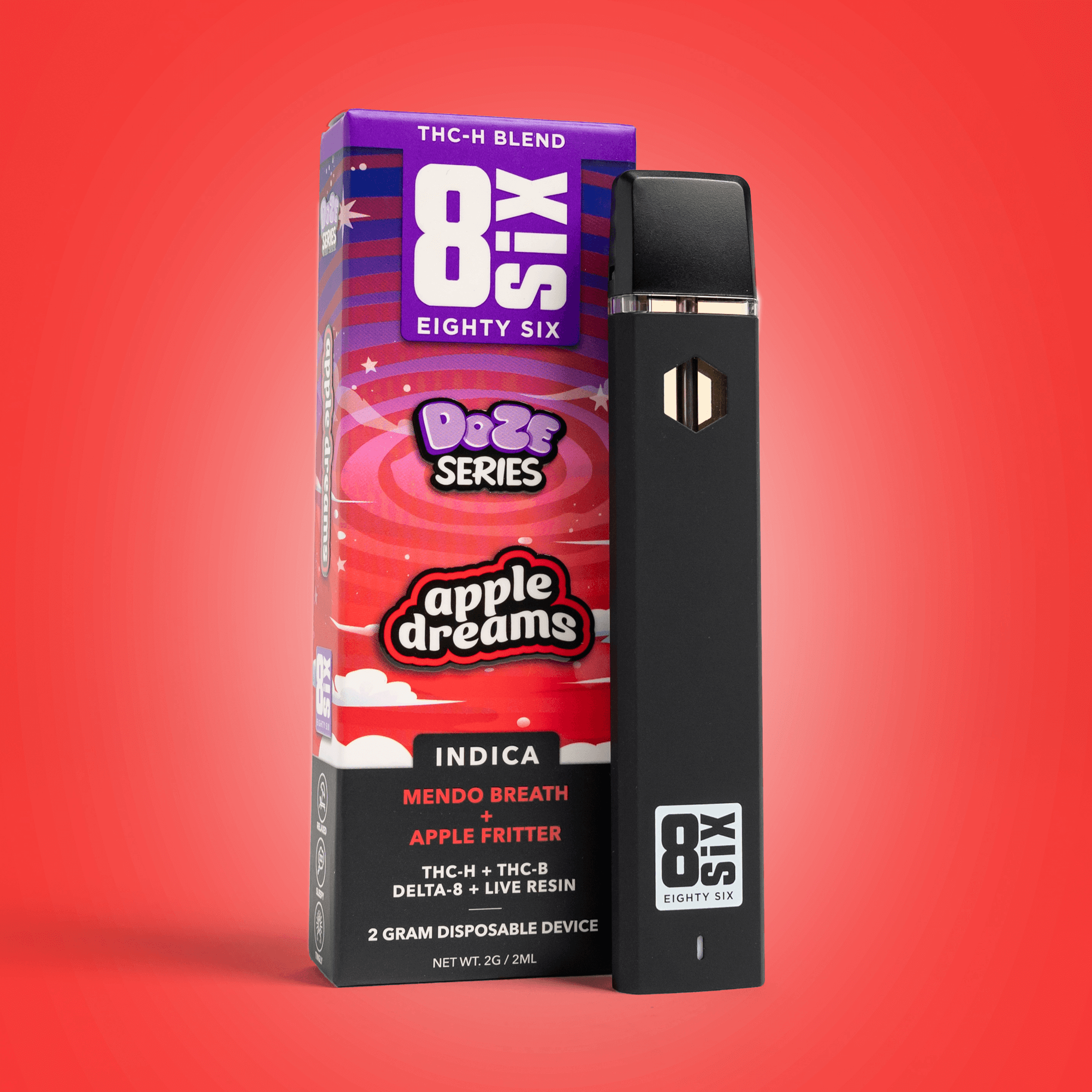 Apple Dreams THCh 2G Disposable Vape (Mendo Breath)