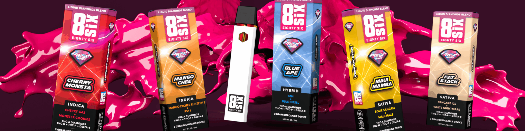 THCa Disposable Vapes | Fast Shipping | Eighty Six THCa Disposable Vapes | Fast Shipping | Eighty Six