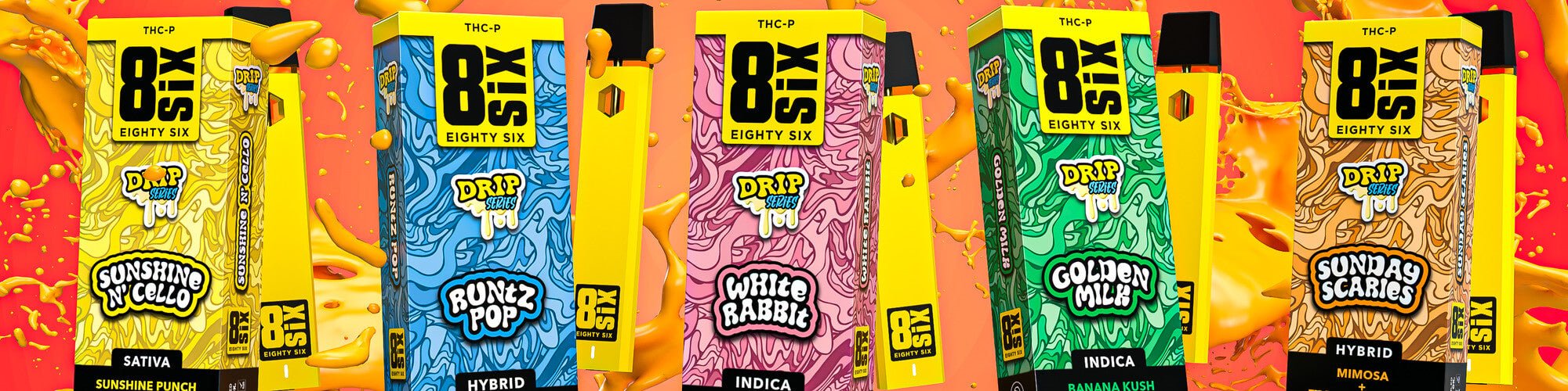 THC-P Disposable Vapes - Eighty Six Group