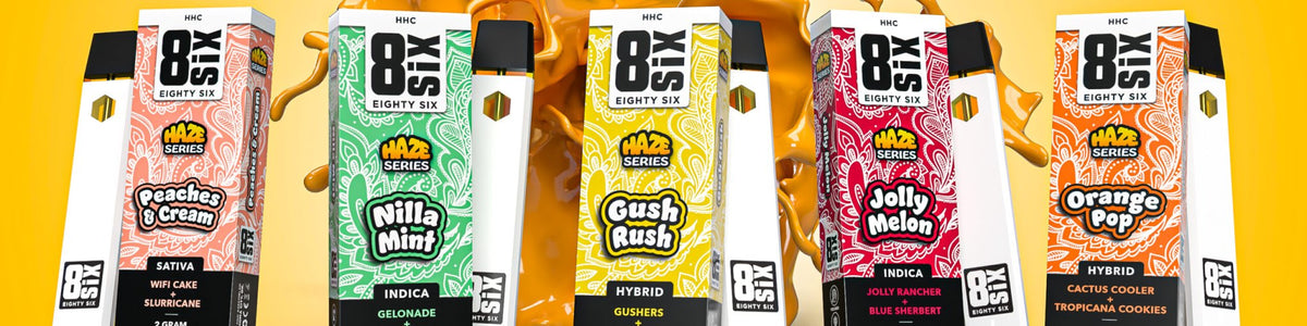 Disposable HHC Vape Pens | Potent & Flavorful | Eighty Six Disposable HHC Vape Pens | Potent & Flavorful | Eighty Six