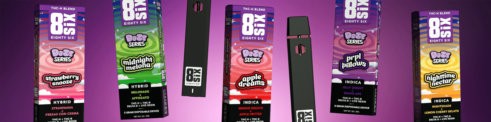 THCh Vape Disposables | Free Shipping $75+ | Eighty Six THCh Vape Disposables | Free Shipping $75+ | Eighty Six