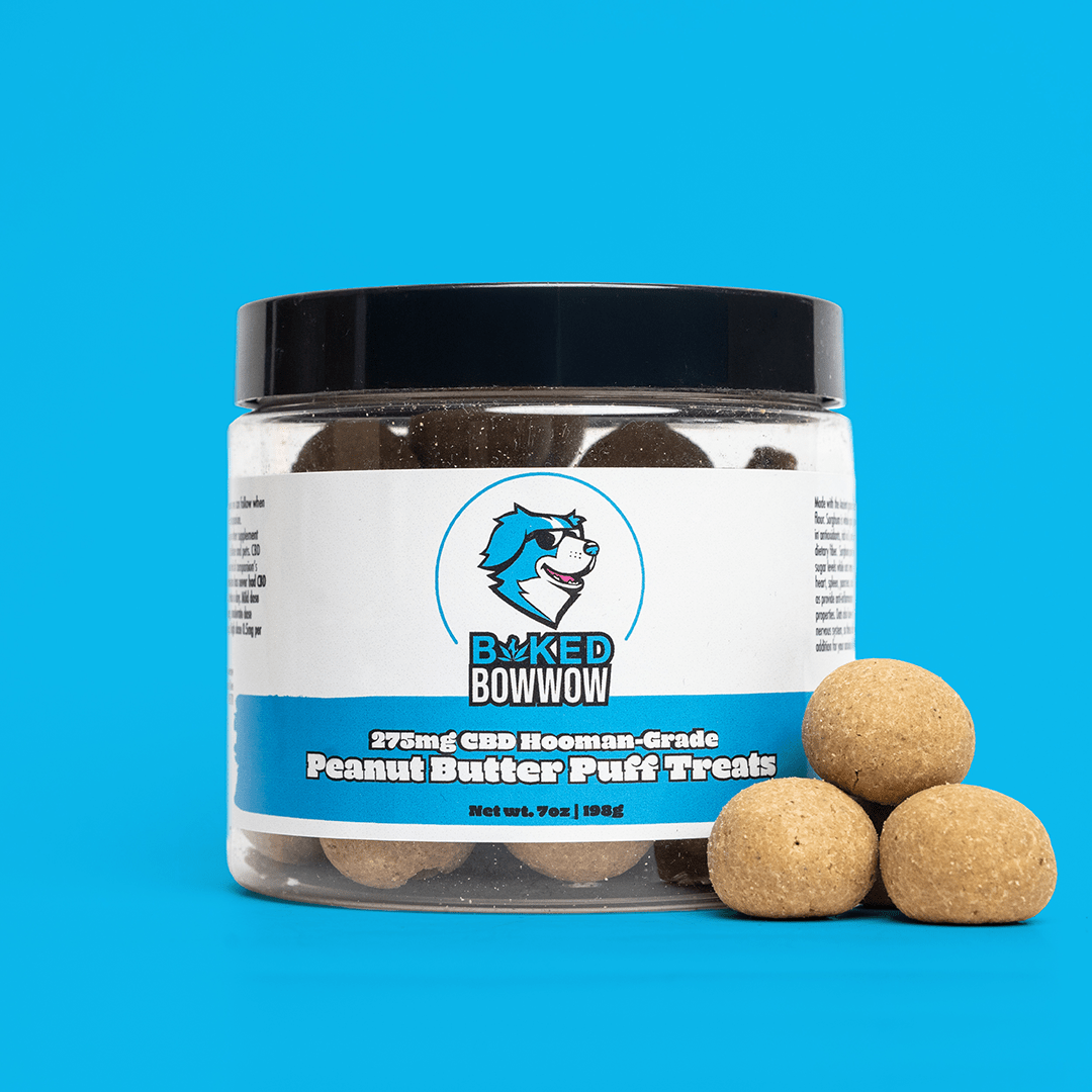 Baked BowWow 275MG Hooman-Grade CBD Peanut Butter Puffs - Eighty Six Group
