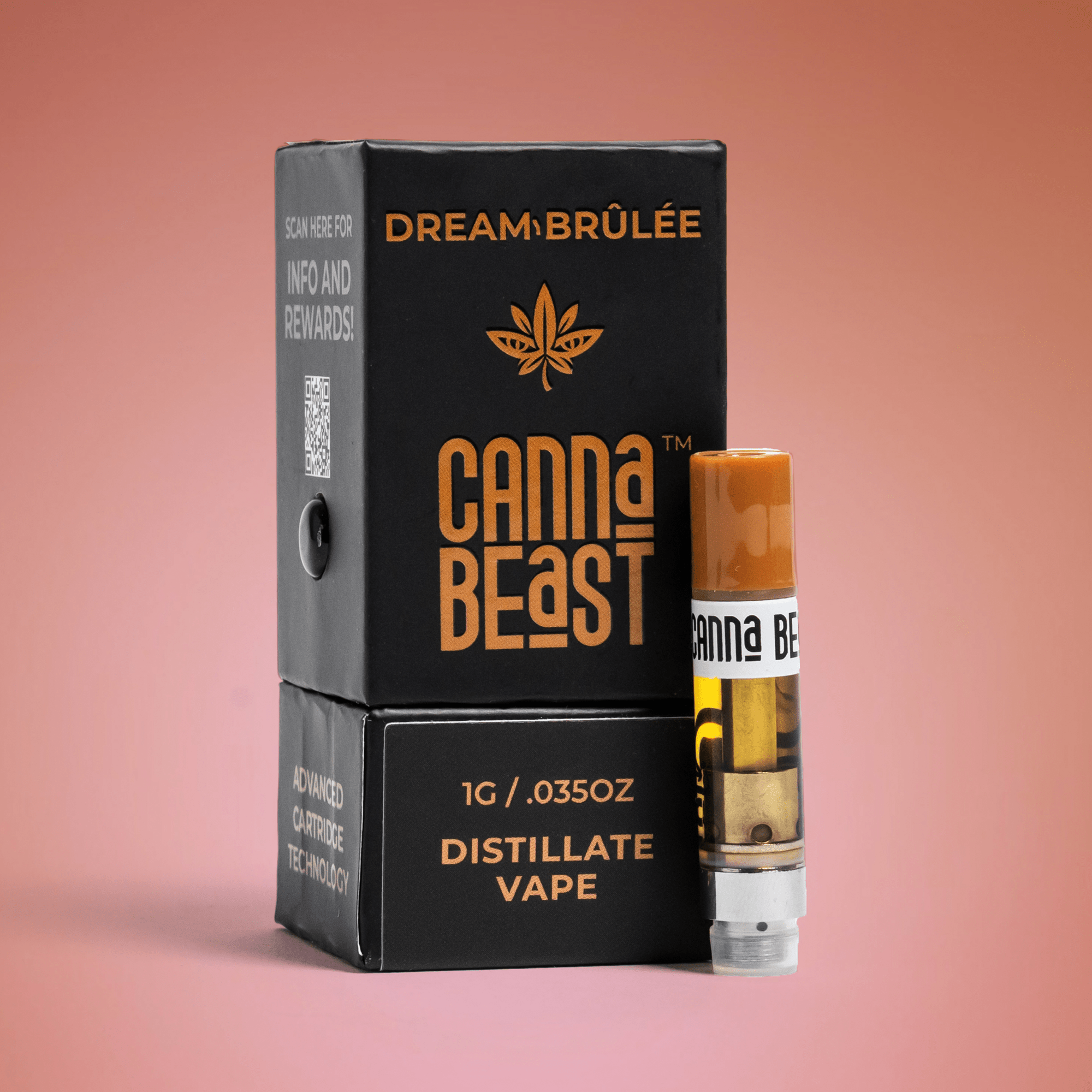 Canna Beast - Dream Brulee Delta-9 THC Vape Cartridge