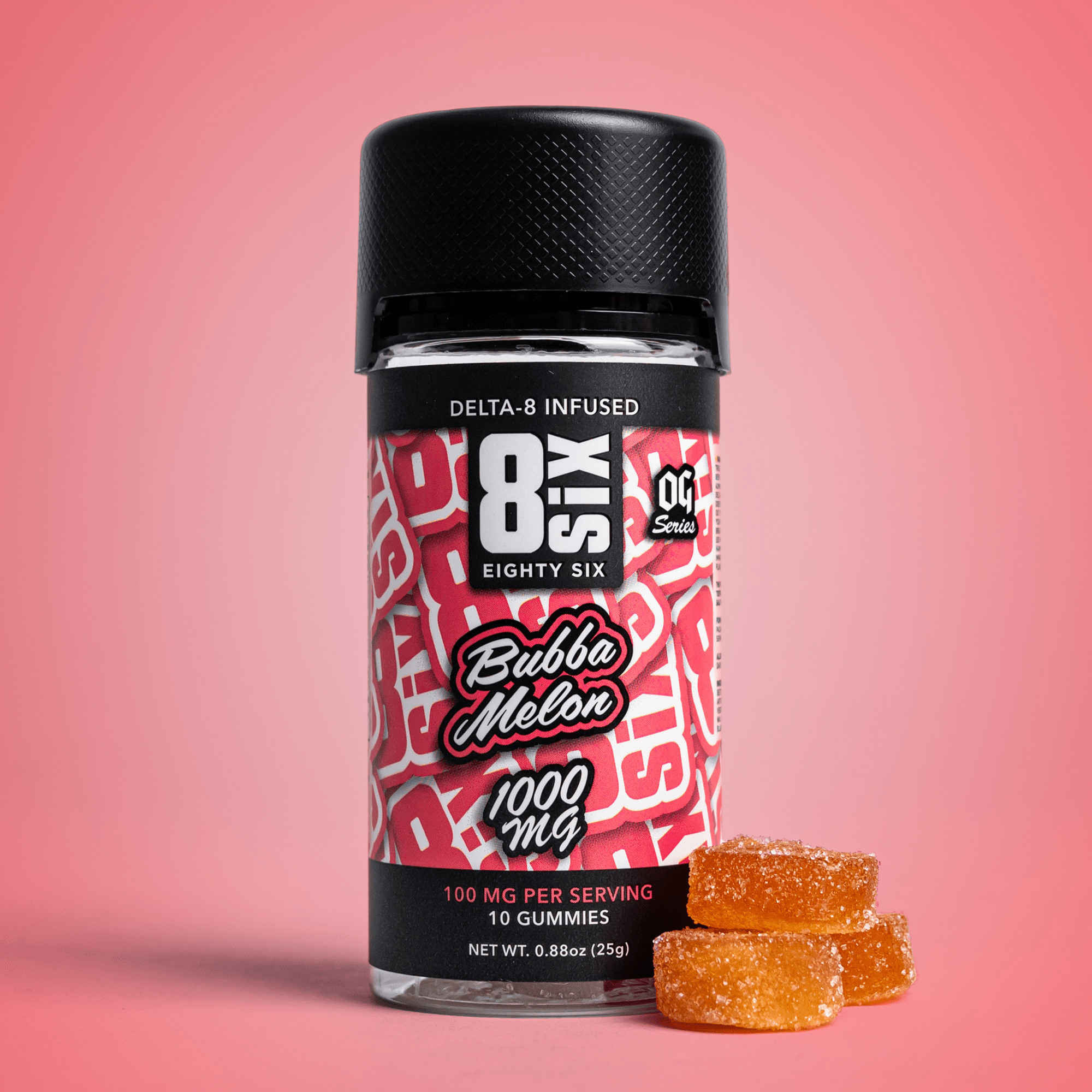 Bubba Melon 1000MG Delta-8 THC Gummies