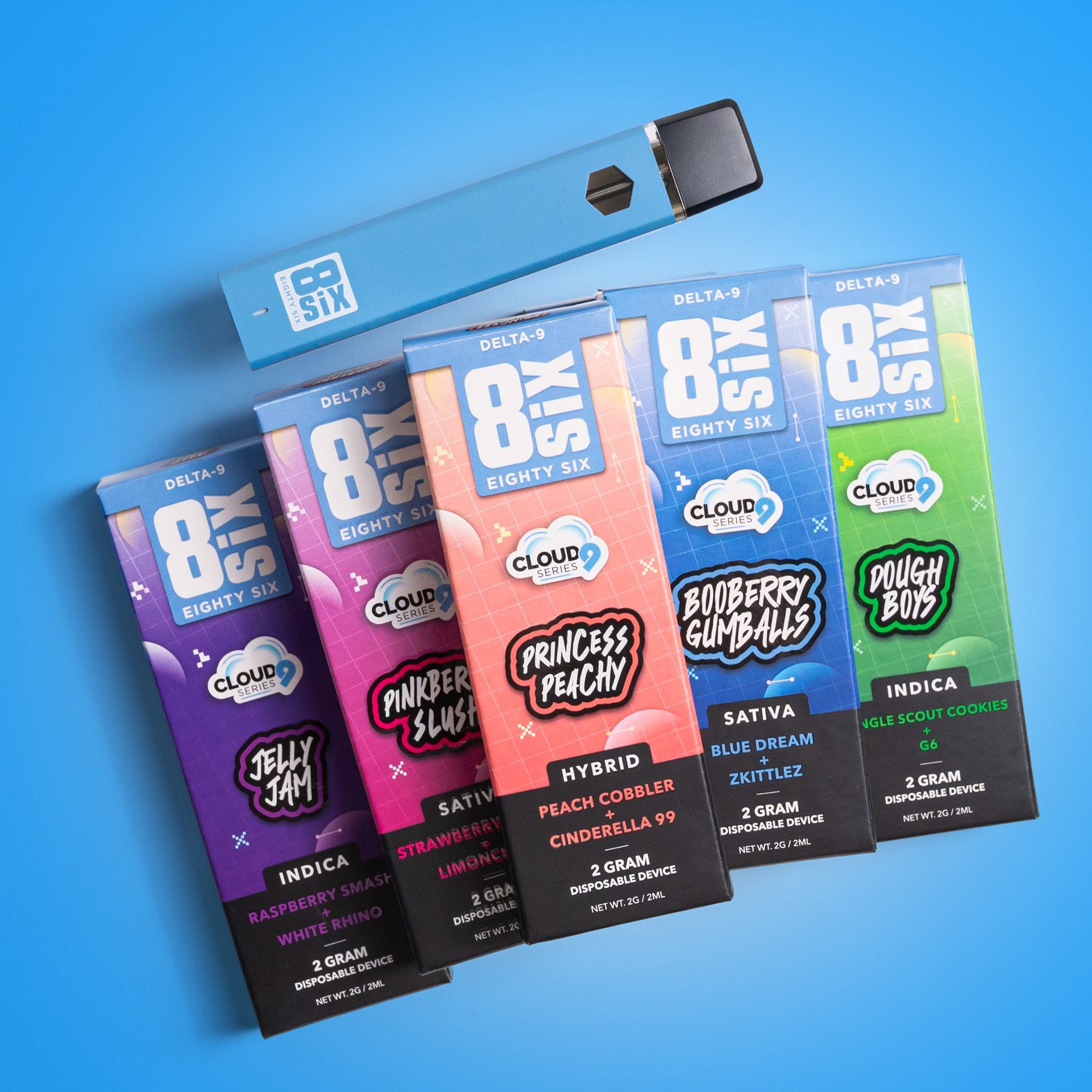 'Lift Tickets' 10G Delta-9 THC Disposable Vape Bundle