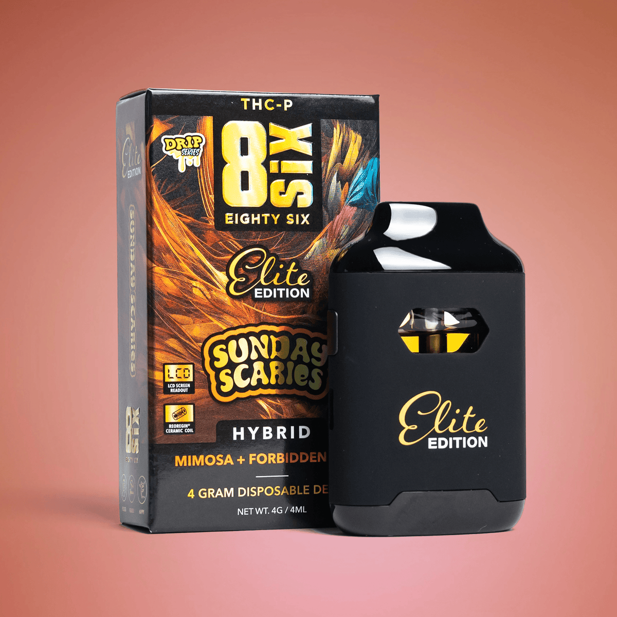 Sunday Scaries Elite Edition THC-P 4G Disposable Vape (Mimosa) - Eighty Six Group Sunday Scaries Elite Edition THC-P 4G Disposable Vape (Mimosa) - Eighty Six Group