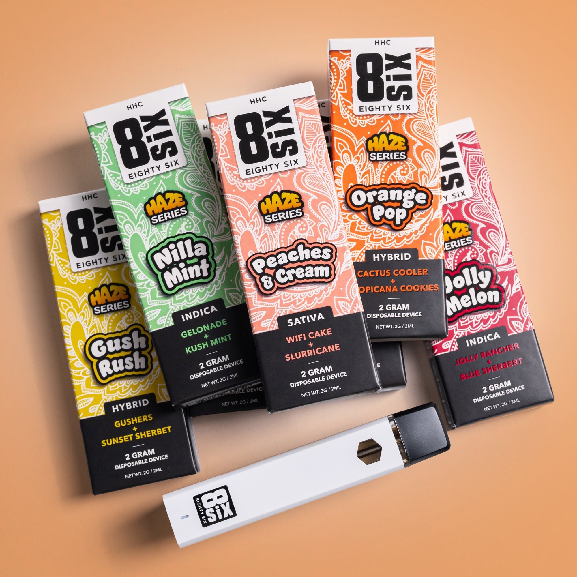 'Hazy Daze' 10G HHC Disposable Vape Bundle