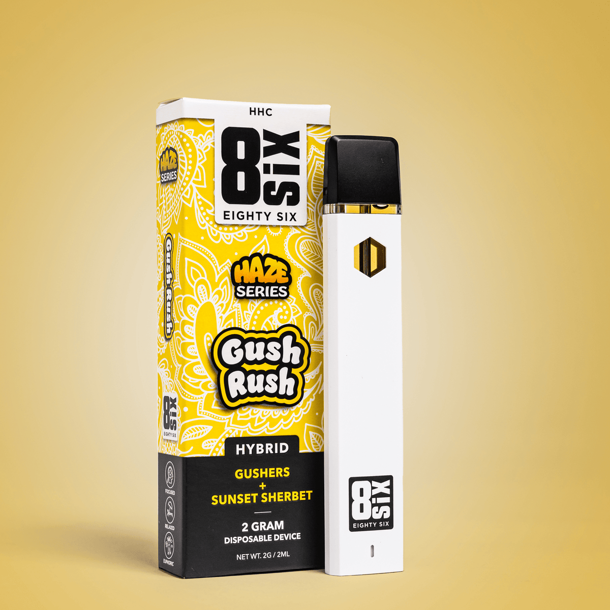 elf bar vape uk Gush Rush HHC 2G Disposable Vape (Gushers x Sunset Sherbet)