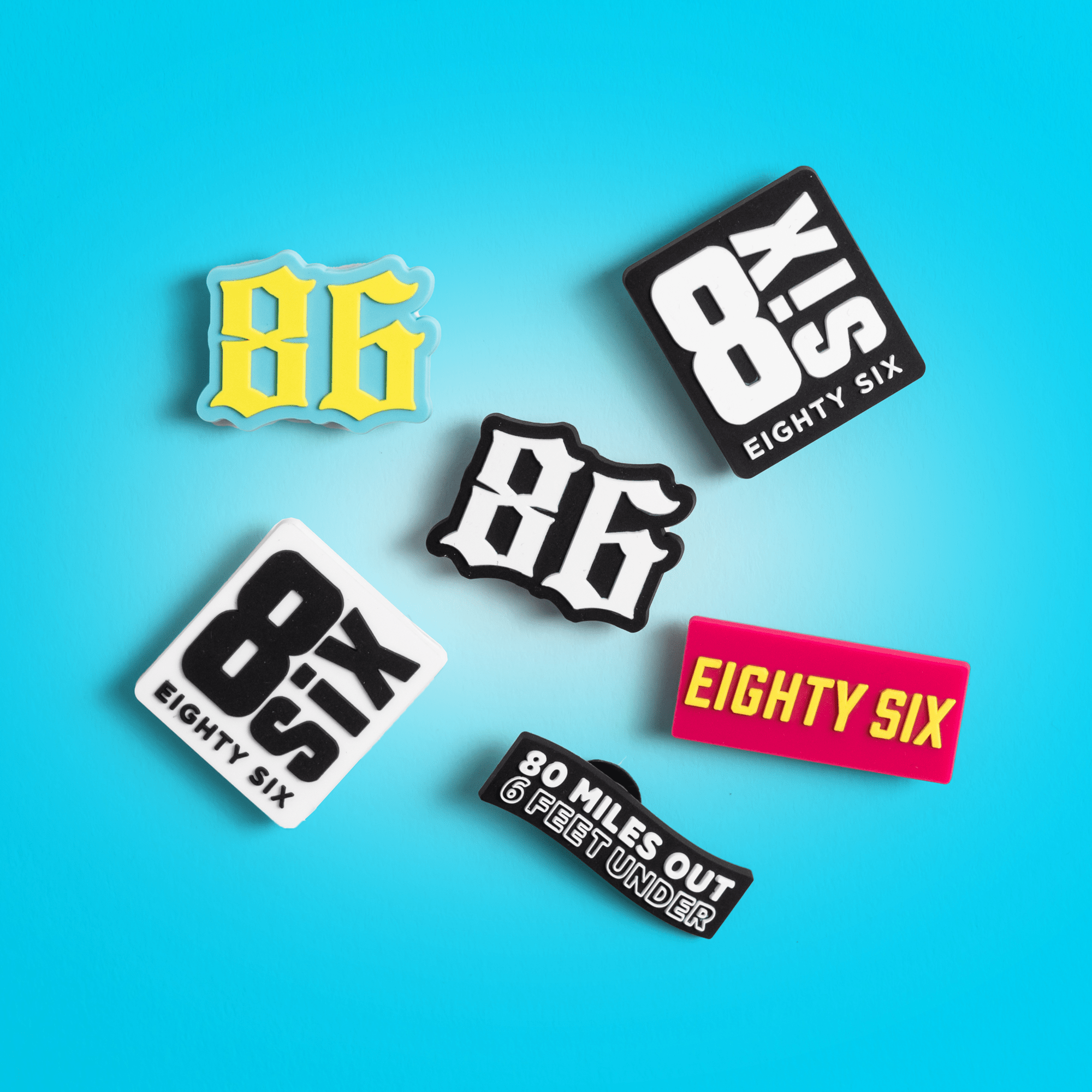 8Six Clog Charm Variety Pack