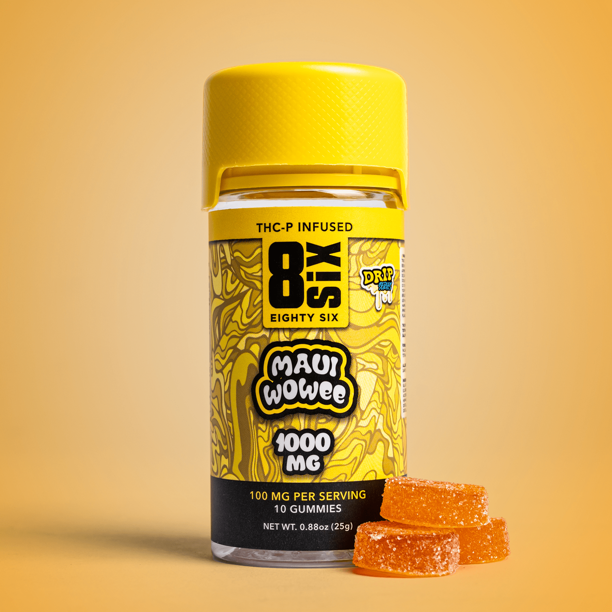 Pineapple THC-P Gummies | Hemp-Derived Edibles | Eighty Six