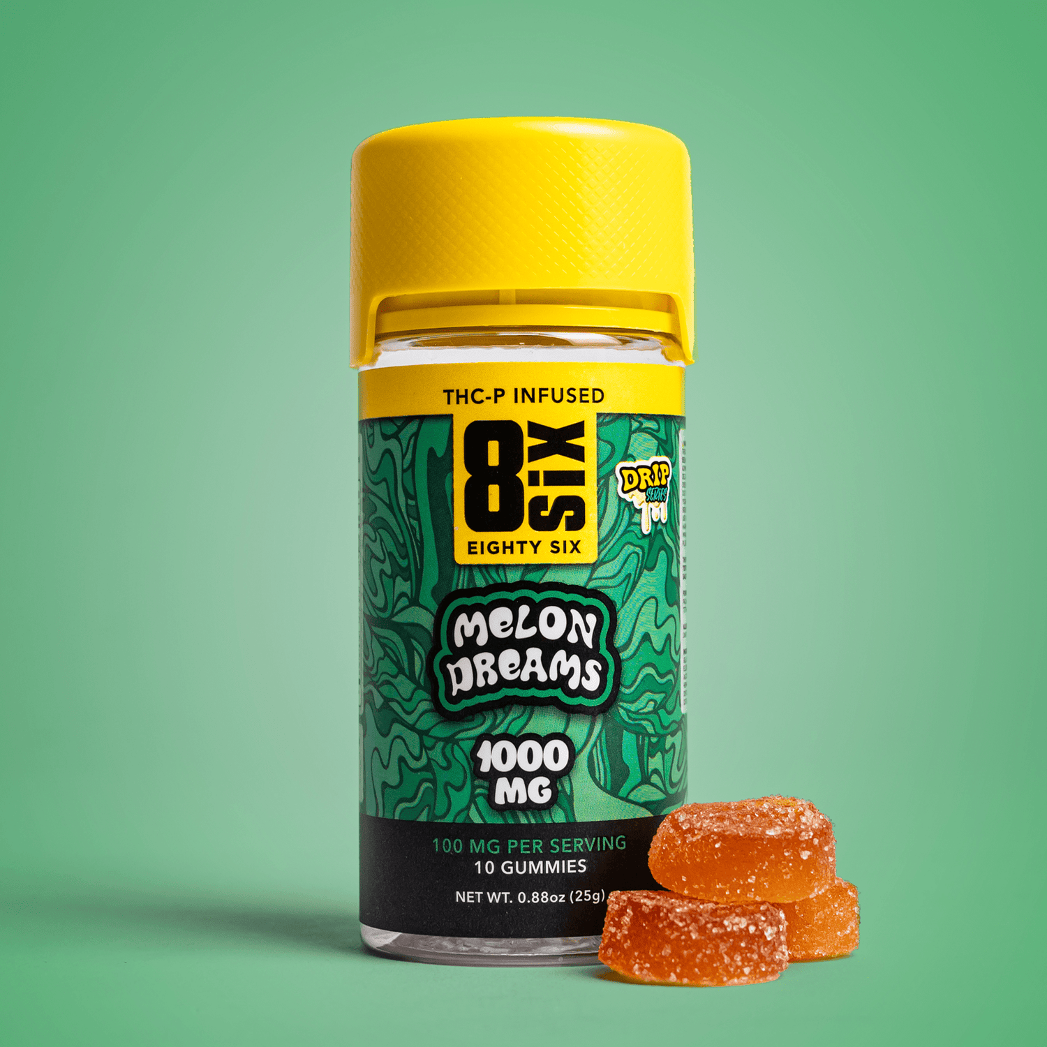Watermelon Edibles | THC-P Gummies | Eighty Six