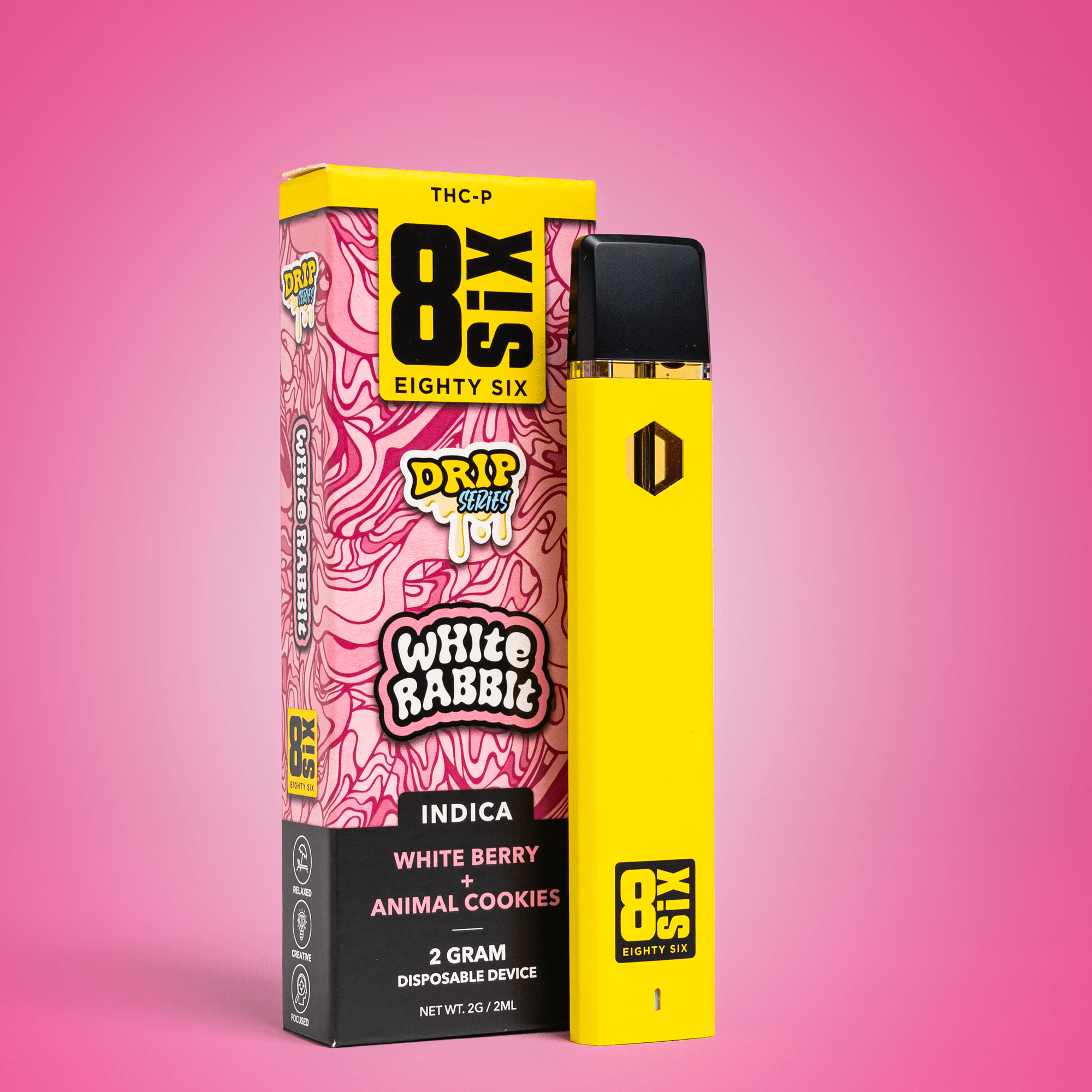 White Rabbit THC-P Vape | Free Shipping $75+ | Eighty Six White Rabbit THC-P Vape | Free Shipping $75+ | Eighty Six