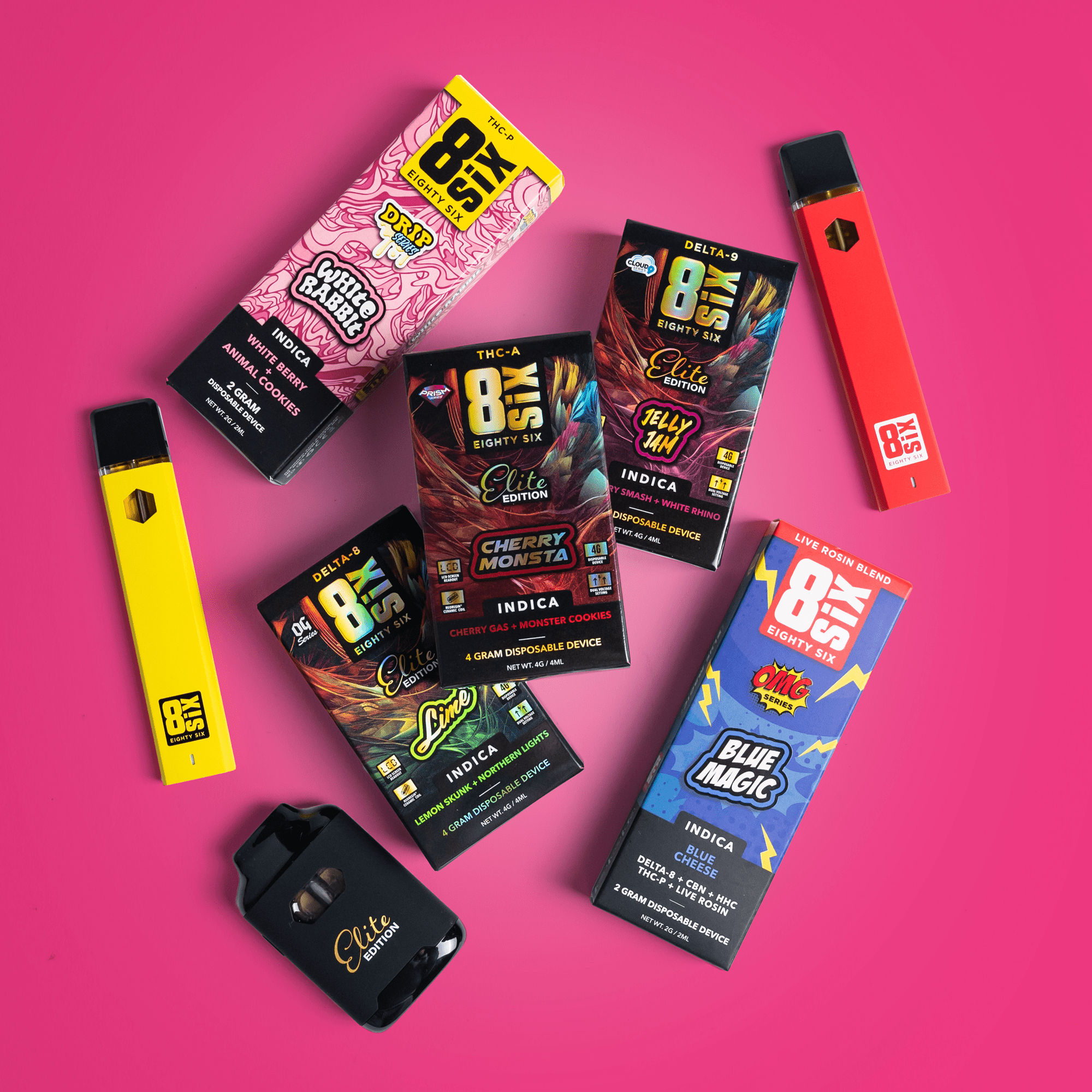 Chillout Disposables Mega Bundle | Pure Indica Strains | Eighty Six Chillout Disposables Mega Bundle | Pure Indica Strains | Eighty Six
