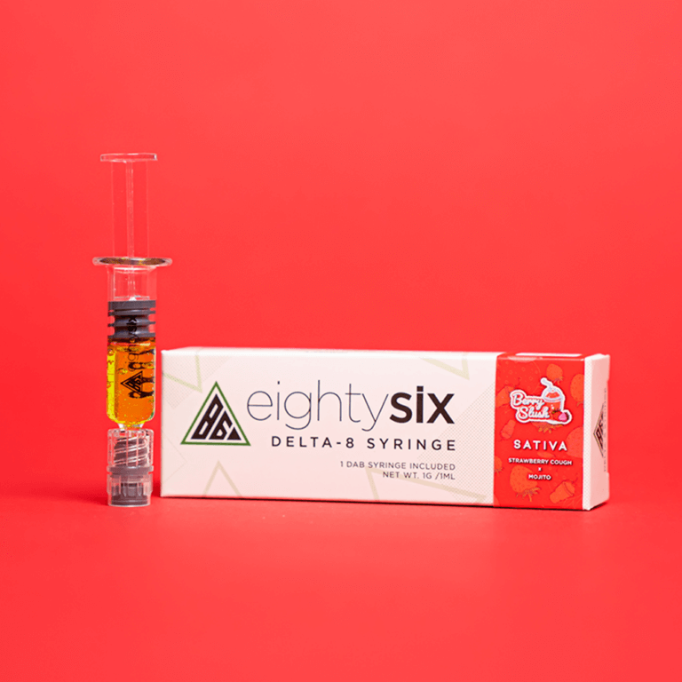 Berry Slush (Strawberry Cough) Delta-8 THC Syringe