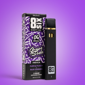 Grape Soda Delta-8 THC Disposable (Purple Punch)