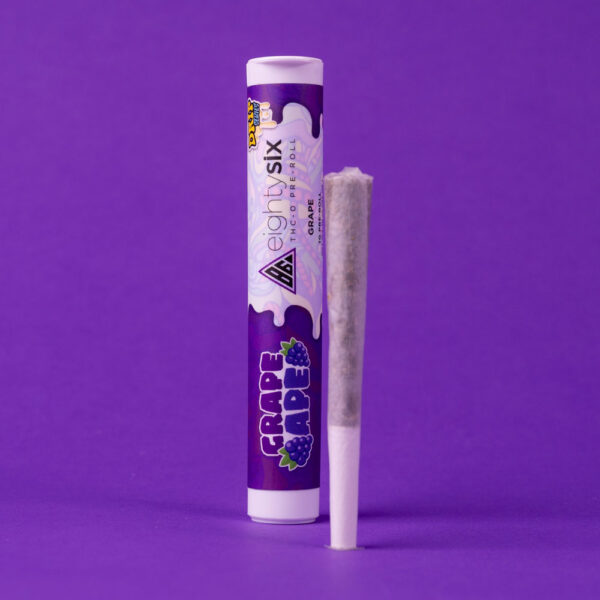 Grape THC-O Pre-Roll | Premium THC-O Joints | Eighty Six