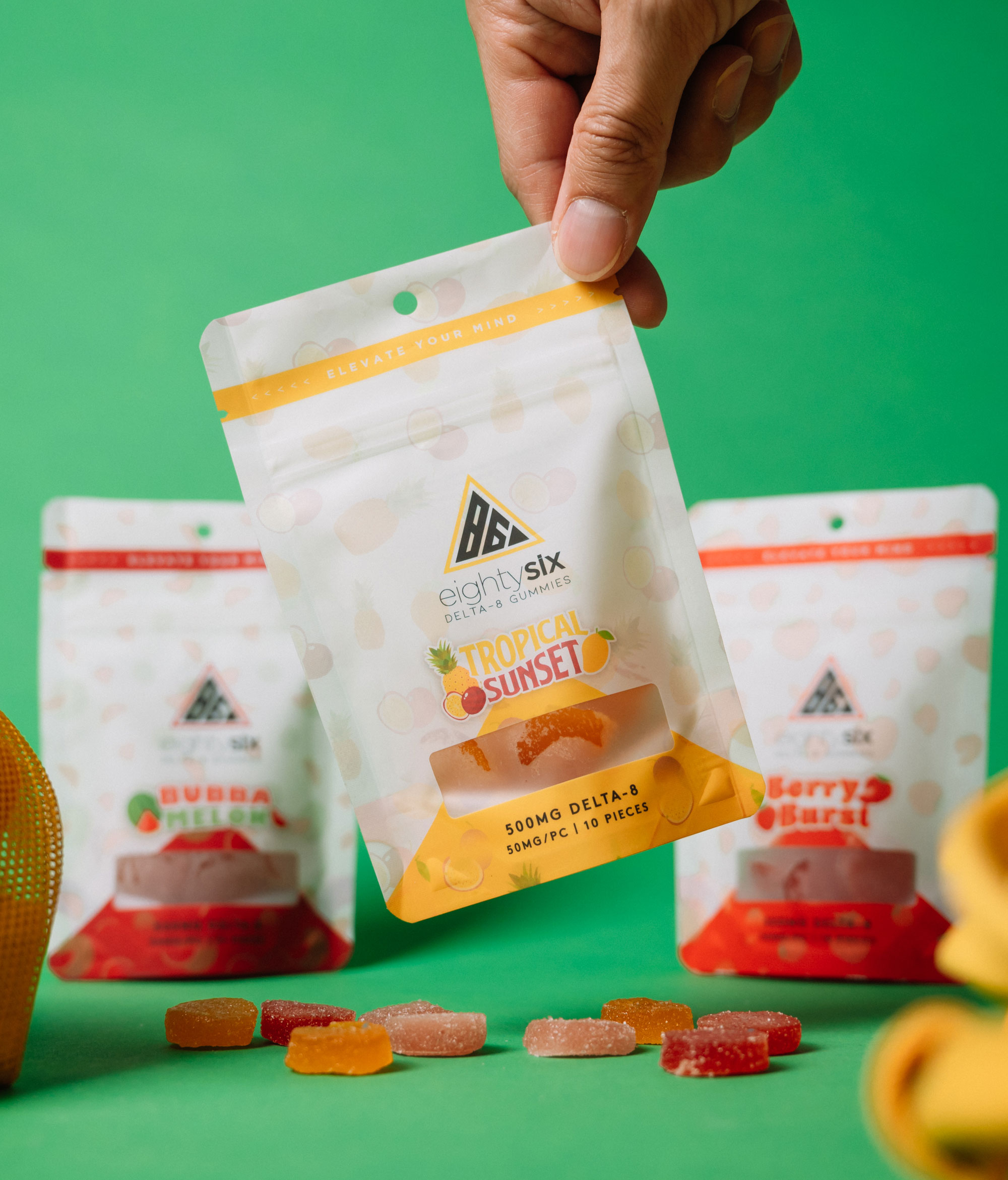 Delta-8 Edibles Series featuring the all-new Delta-8 THC Gummies