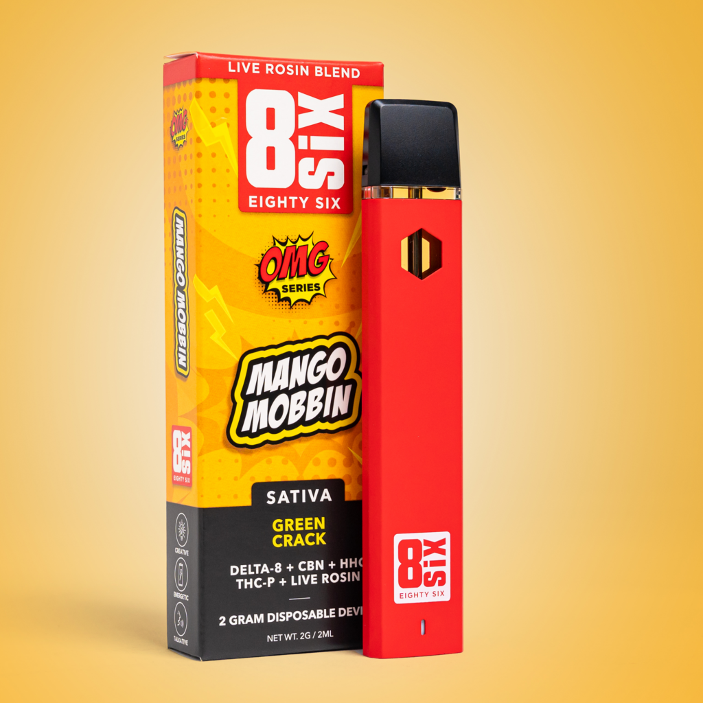 【ぶりぶり君】CRDH 80% MANGO HAZE 1ml Maui Mango Haze Liquid Diamonds 510 Thread Cartridge