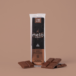 Melo Dose - Milk Chocolate Bar 50MG Delta-9 THC Sweets