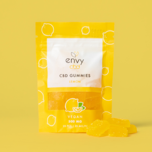 Envy CBD - Lemon 500MG Broad Spectrum CBD Gummies