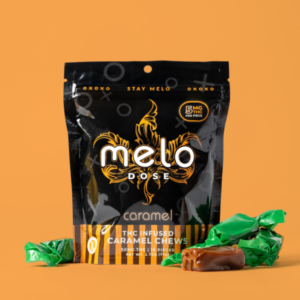 Melo Dose - Caramel Chews 50MG Delta-9 THC Sweets