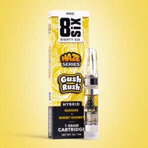 Gush Rush HHC Vape Cartridge (Gushers)