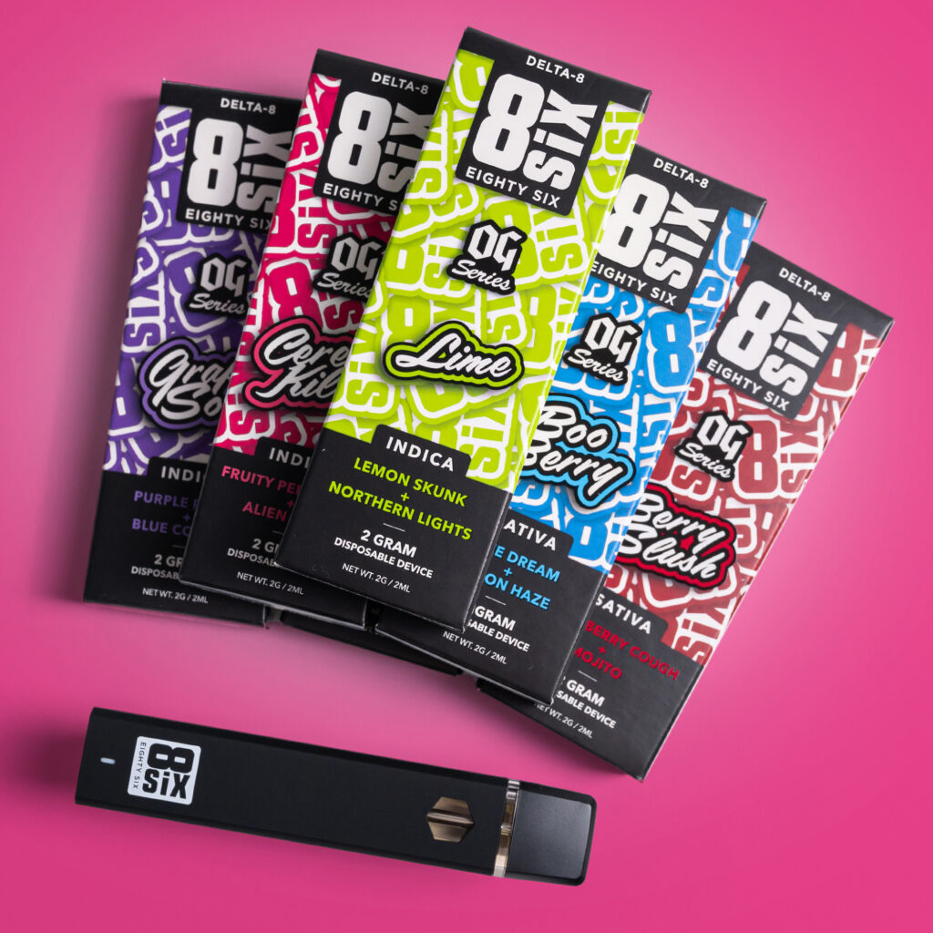 Delta-8 Disposable Vape Bundle | OG Series | Eighty Six Delta-8 Disposable Vape Bundle | OG Series | Eighty Six