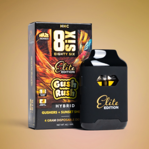 Gush Rush Elite Edition HHC 4G Disposable Vape (Gushers)